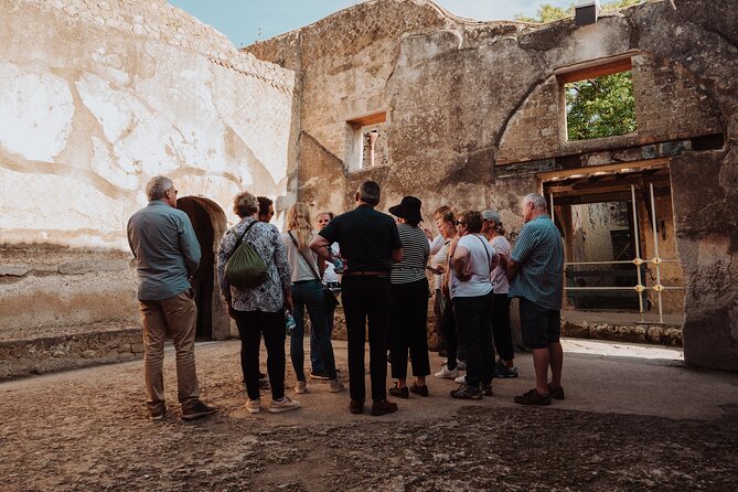 Tour di Pompei ed Ercolano per piccoli gruppi con un archeologo