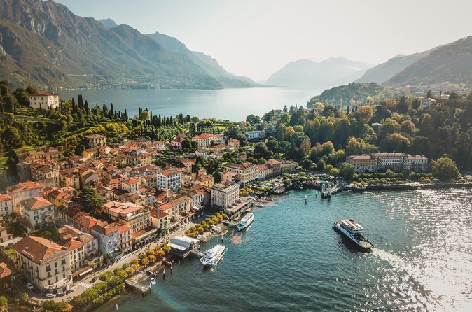 Crociera in barca sul lago di Como, Bellagio e Lugano in giornata da Milano