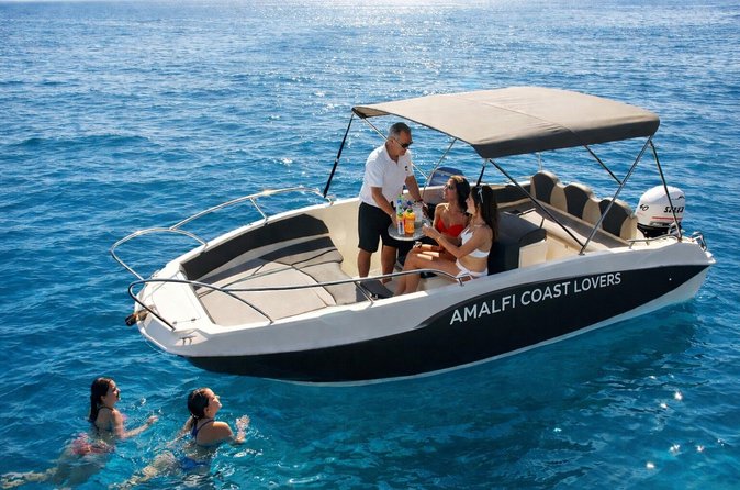 Tour privato in barca 40cv della Costiera Amalfitana e Positano
