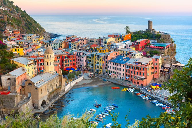 Cinqueterre e Pisa Escursione costiera da Livorno