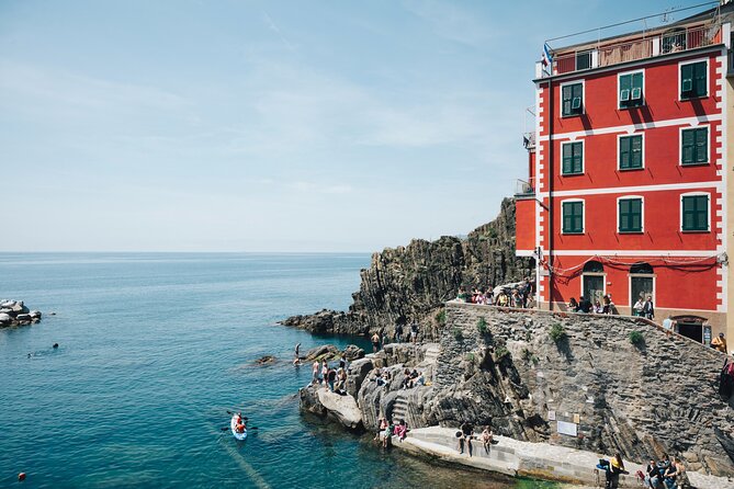 Tour di un'intera giornata a Pisa e al gioiello delle Cinque Terre da Livorno