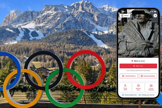 Cortina e la città olimpica: un tour a piedi autoguidato