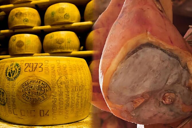 Da Reggio Emilia Mediopadana Tour di Parmigiano e Parmaham