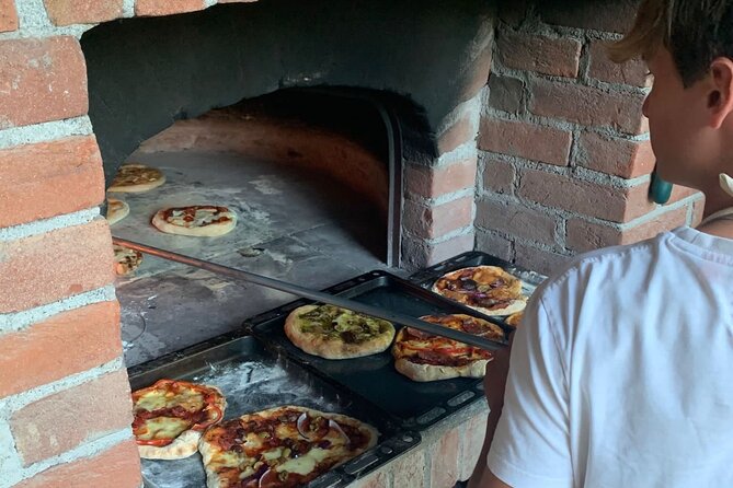 Laboratorio di pizza in campagna