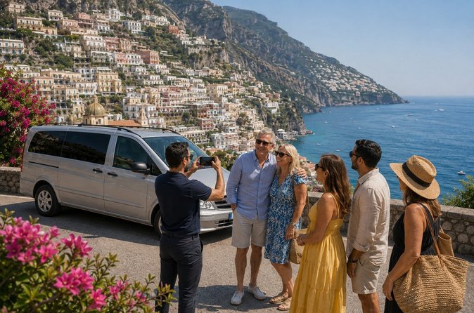 Tour della Costiera Amalfitana: Positano, Amalfi e Ravello