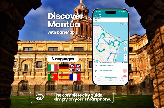 TOP Mantova: Tour guidato privato con il tuo cellulare