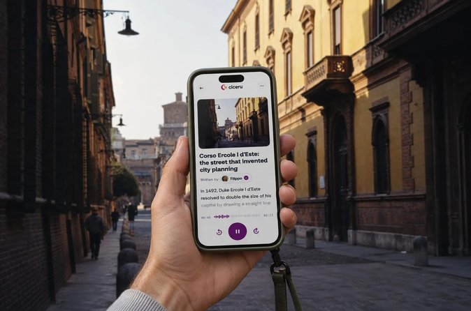 Ferrara Tour Autoguidato a Piedi Città Rinascimentale, Audio e Quiz