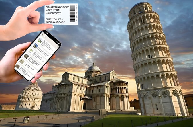 Biglietto d'ingresso Torre di Pisa e Cattedrale con app audio
