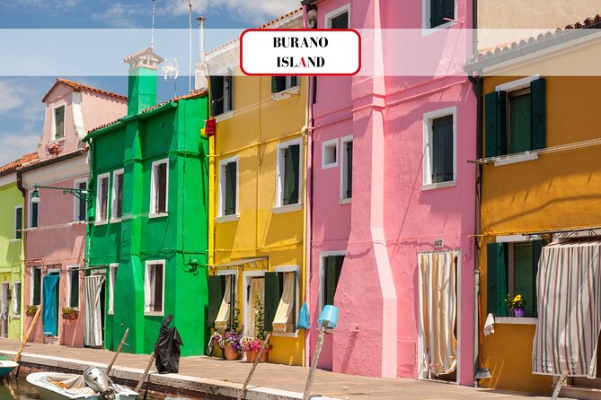 Isole di Venezia : visita guidata ai colori del vetro di Murano e di Burano