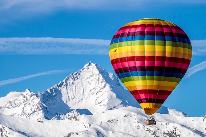Aosta volo in mongolfiera sulle Alpi con vista mozzafiato