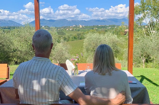 Tour privato all inclusive delle colline del Prosecco - 2 cantine e pranzo.