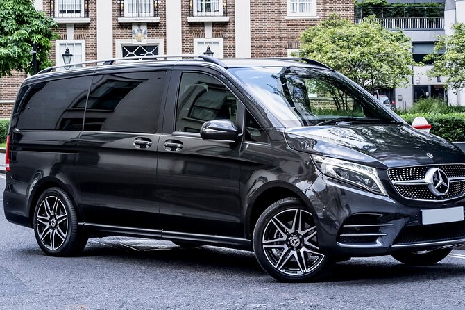 Trasferimento privato all'arrivo: dall'aeroporto di Malpensa MXP a Milano in Luxury Van