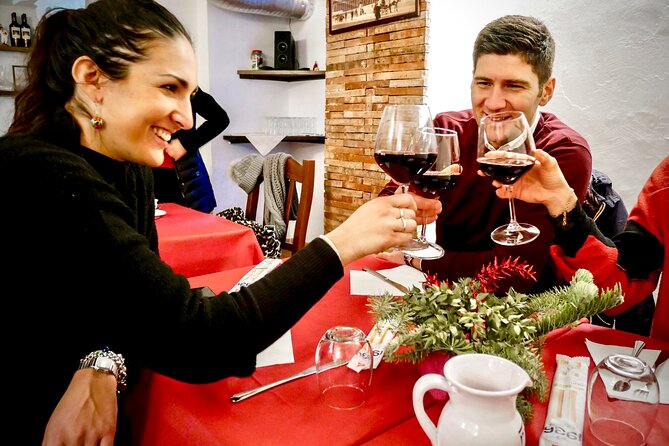 Autentico tour gastronomico di Napoli con 8 + degustazioni di pizza, vino e altro