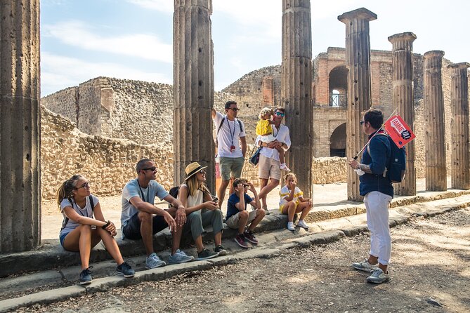 Tour di un giorno a Pompei e Vesuvio da Sorrento con accesso prioritario