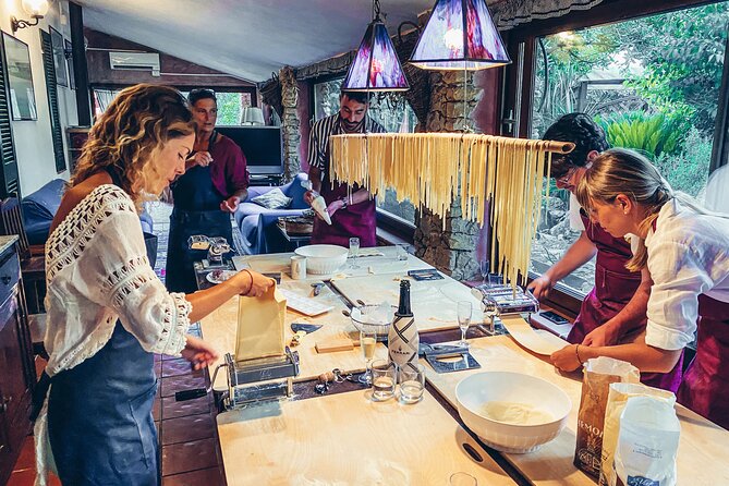 Autentica Pasta Cooking Class ad Alghero Agriturismo con Vino
