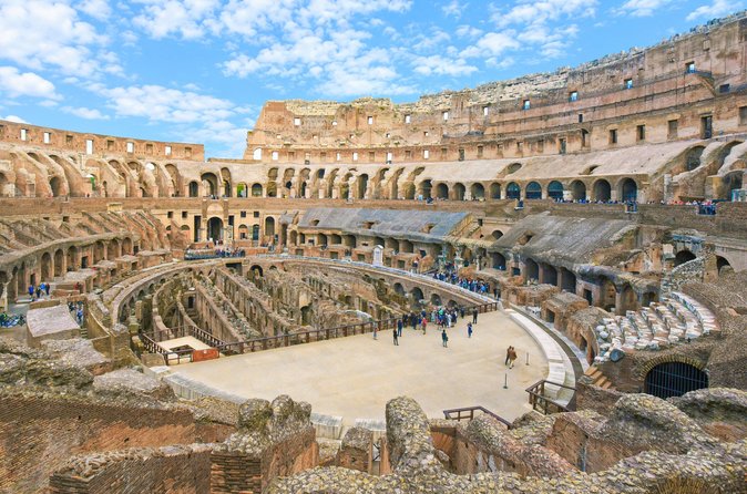 Roma : Colosseo, Foro e Palatino con Accesso Arena + Audio Guida
