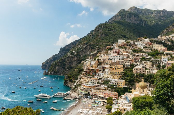 Escursione di un giorno a Pompei, Costiera Amalfitana e Positano da Roma
