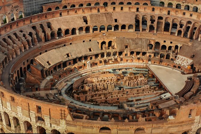 Piano dell'Arena del Colosseo, Foro Romano e tour del Palatino