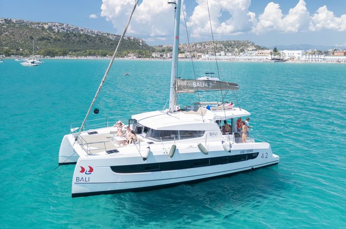 Cagliari Catamaran Sailing Tour Scenic Coastline and Snorkeling