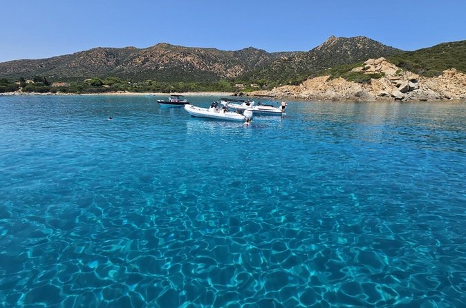 Cagliari: tour privato in barca sud-ovest di Chia e Teulada da Chia