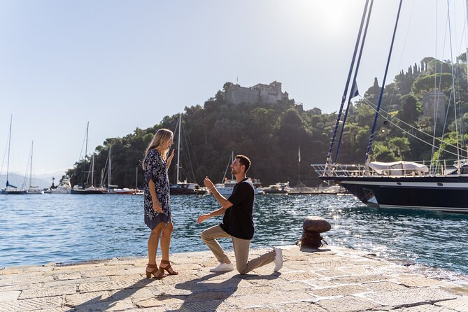 Sessione fotografica privata con un fotografo locale a Portofino